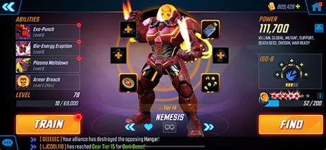 nemesis msf iso 8  I think they might have her as raider to not take vulnerables away from Adam or phylla or moondragon